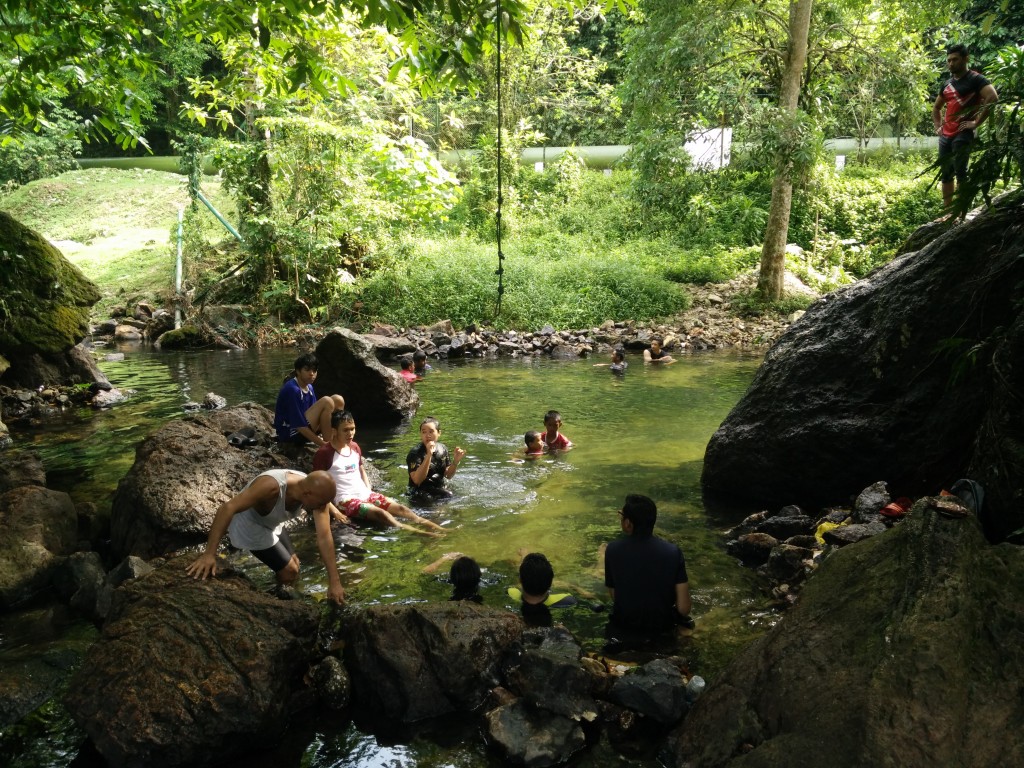 Bukit Tabur river swim